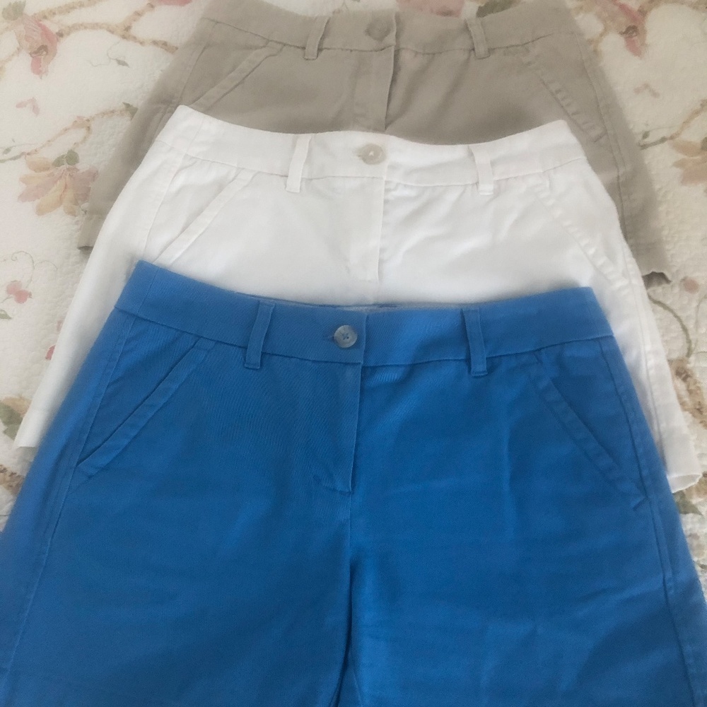 SOUTHERN TIDE SHORTS SIZE 00 LOT OF THREE